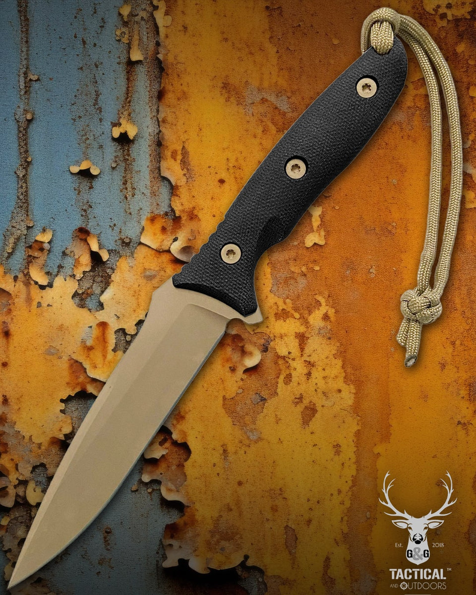 Moros Fighter, Combat Utility Knife - Pineland Cutlery, Inc dba