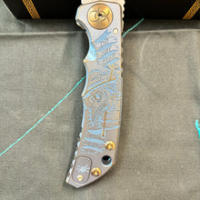 Load image into Gallery viewer, Spartan Blades Harsey Folder - Plague Doctor BLUE Special Edition
