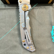 Load image into Gallery viewer, Spartan Blades Harsey Folder - Plague Doctor BLUE Special Edition
