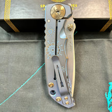 Load image into Gallery viewer, Spartan Blades Harsey Folder - Plague Doctor BLUE Special Edition
