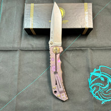 Load image into Gallery viewer, Spartan Blades Harsey Folder - Plague Doctor PINK Magnacut Special Edition Knife
