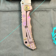 Load image into Gallery viewer, Spartan Blades Harsey Folder - Plague Doctor PINK Magnacut Special Edition Knife
