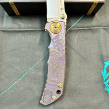 Load image into Gallery viewer, Spartan Blades Harsey Folder - Plague Doctor PURPLE Special Edition Knife
